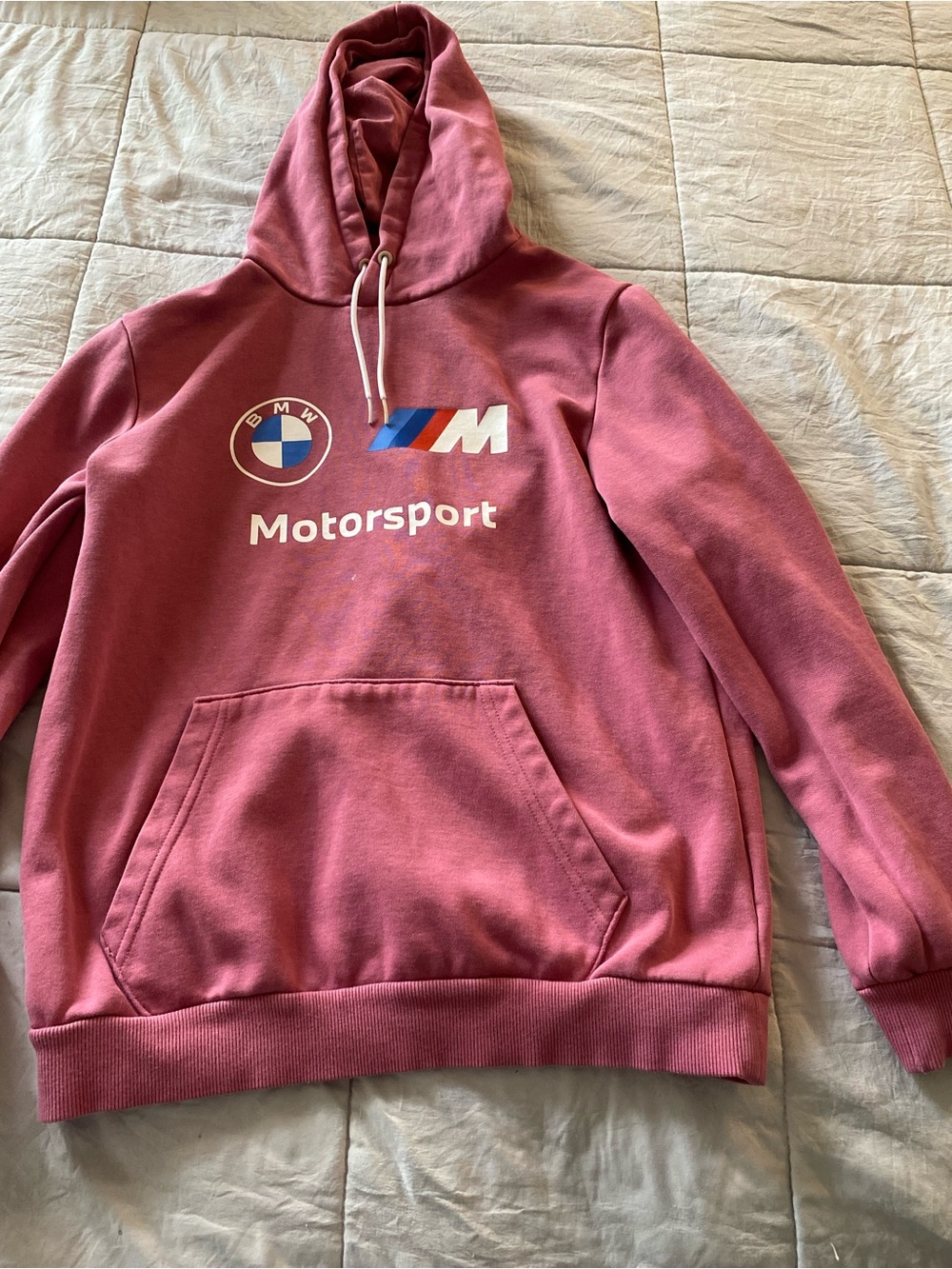 Puma Pink Motorsport Hooded Sweatshirt